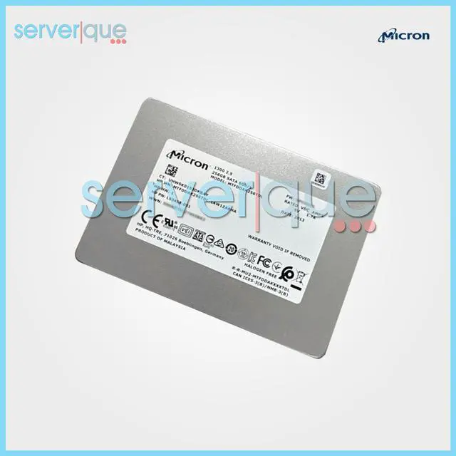 Alt view image 3 of 3 - Micron MTFDDAK256TDL 1300 256GB 6Gbps SATA 2.5" Internal Solid State Drive