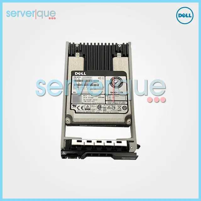 Alt view image 3 of 3 - 503M7 Dell 960GB 12Gbps SAS MLC 2.5" Solid State Drive 0503M7