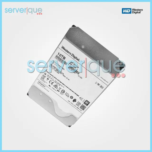 Alt view image 2 of 3 - Western Digital HUH721010AL5201 DC HC510 10TB SAS 12Gbps 256MB 3.5" Hard Drive