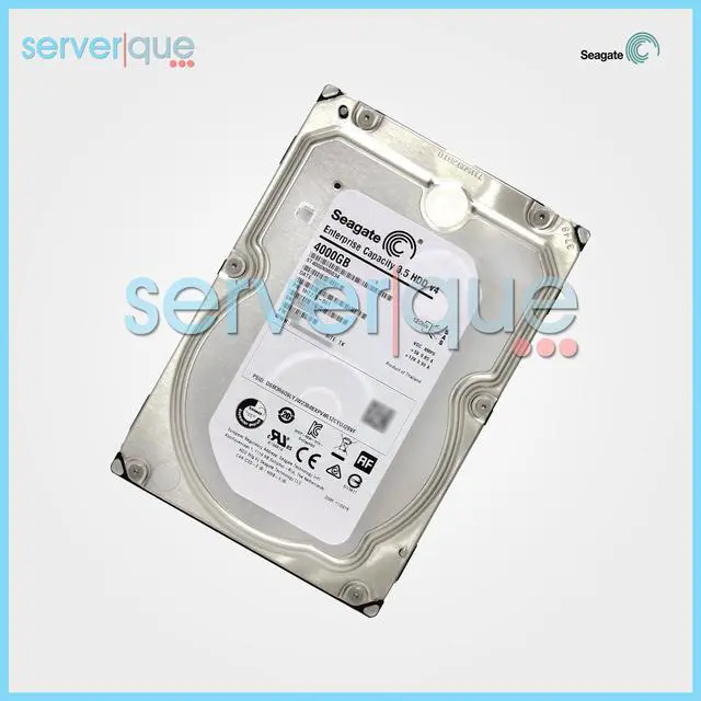 Alt view image 2 of 3 - ST4000NM0034 Seagate 4TB 12Gbps 3.5 LFF SAS 7.2K 128MB Enterprise Hard Drive