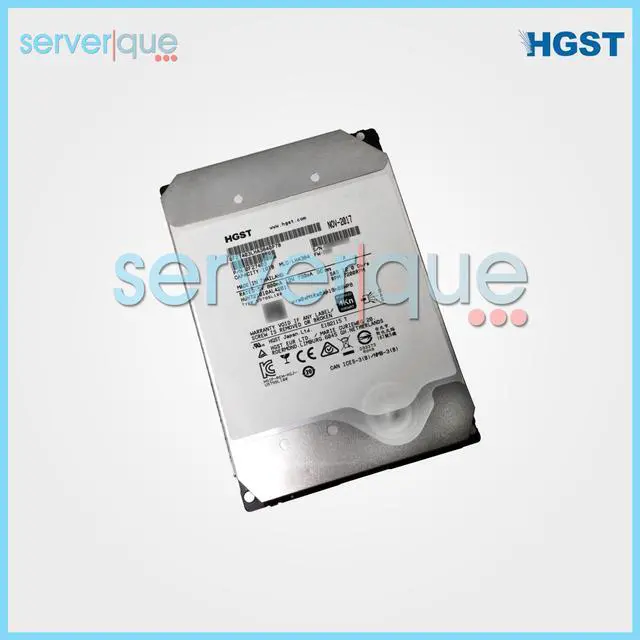 Main image of HUH721010AL4201 HGST Ultrastar 10TB 12Gbps 7.2K SAS 3.5" Internal Hard Drive
