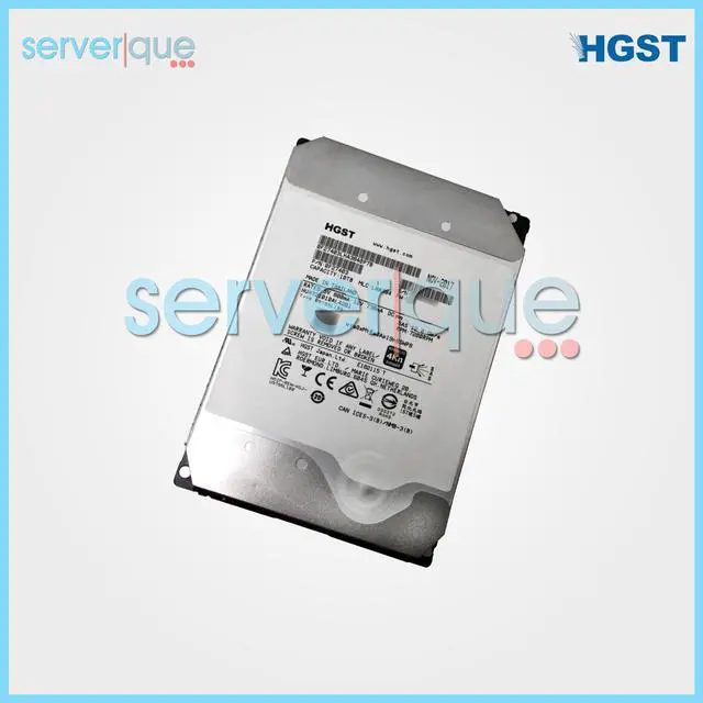 Alt view image 2 of 3 - HUH721010AL4201 HGST Ultrastar 10TB 12Gbps 7.2K SAS 3.5" Internal Hard Drive