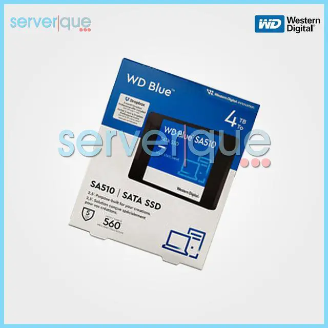 Alt view image 3 of 3 - WDS400T3B0A Western Digital Blue SA510 4TB SATA 6Gbps 2.5" Internal SSD