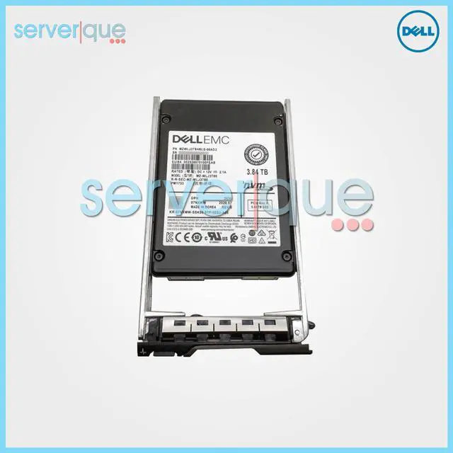 Alt view image 4 of 4 - DELL 7NXWW 3.84TB 2.5in PCI Express 4.0(NVMe) Enterprise Solid State Drive