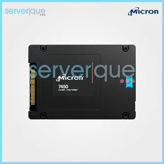 Alt view image 3 of 3 - Micron 7450 PRO MTFDKCB3T8TFR 3.84TB U.3 7mm PCIe 4.0 NVMe 2.5" Internal SSD