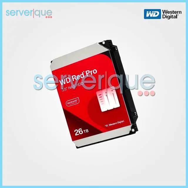 Alt view image 3 of 3 - WD260KFGX Western Digital Red Pro 26TB 6Gbps 7.2KRPM SATA 512MB 3.5" HDD
