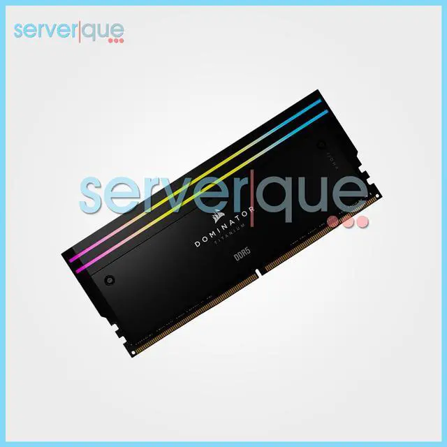 Alt view image 2 of 3 - CMP64GX5M2X6600C32 Corsair Dominator Titanium 2x32 64GB DDR5-6600MHz Memory