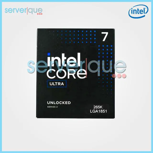 Main image of Intel Core Ultra 7 265K BX80768265K 20-Core 3.90GHz 30MB FCLGA1851 Processor