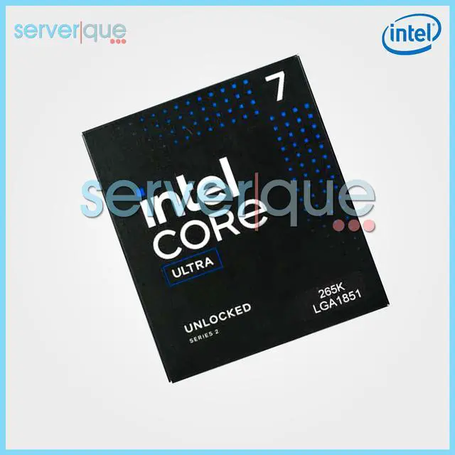 Alt view image 2 of 3 - Intel Core Ultra 7 265K BX80768265K 20-Core 3.90GHz 30MB FCLGA1851 Processor