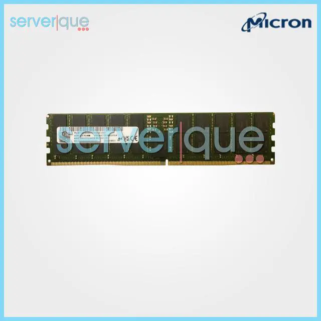 Alt view image 3 of 3 - Micron PC5-51200 DDR5-6400MHz MTC40F2046S1RC64BD2 64GB ECC Reg CL52 1.1V Memory