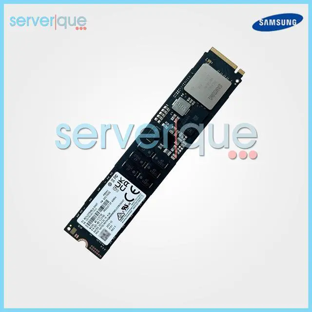 Alt view image 2 of 3 - Samsung MZ-1L23T80 PM9A3 3.84TB PCI-e Gen4 NVMe M.2 22110 SSD MZ1L23T8HBLA