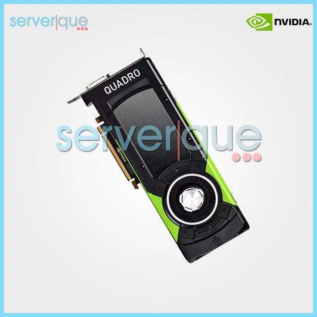 Alt view image 2 of 3 - NVIDIA Quadro P6000 24GB PCIe 3.0 x16 GDDR5X Professional Video Graphics Card