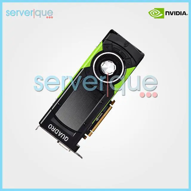 Alt view image 3 of 3 - NVIDIA Quadro P6000 24GB PCIe 3.0 x16 GDDR5X Professional Video Graphics Card