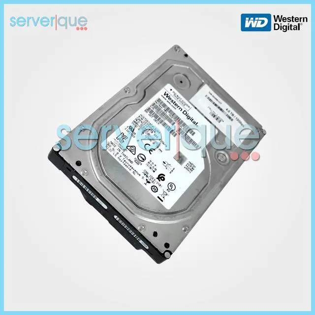 Alt view image 2 of 3 - Western Digital HUS726T4TALS204 4TB SAS 12Gbps 7200RPM 256MB 3.5" Internal HDD