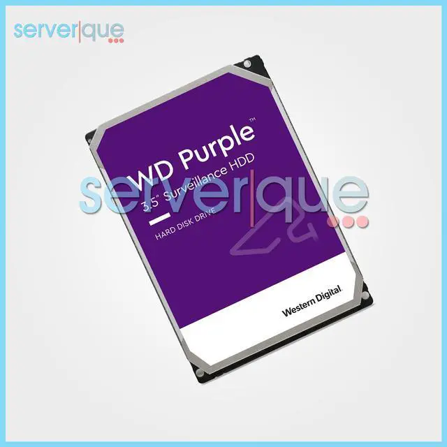 Main image of WD44PURZ Western Digital Purple 4TB 5.4K 128MB SATA 6Gbps 3.5" Surveillance HDD