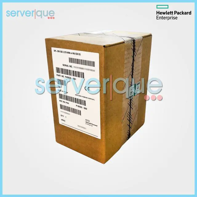 Main image of HPE P13701-B21 3.2TB NVMe x4 Mixed Use SCN 2.5" SSD P10592-002 P45633-001