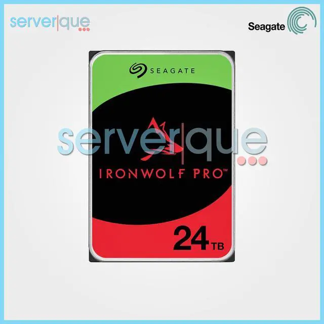 Main image of ST24000NT002 Seagate IronWolf Pro 24TB 7.2K SATA 6Gb 512MB 3.5" Hard Drive