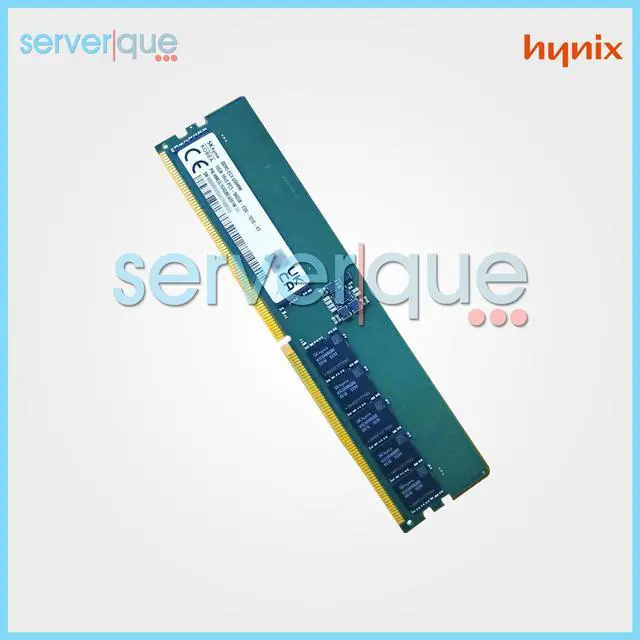 Alt view image 2 of 3 - Hynix HMCG78AGBEA081N 16GB PC5-44800 DDR5-5600MHz EC4 UDIMM 1.1V 1Rx8 Memory