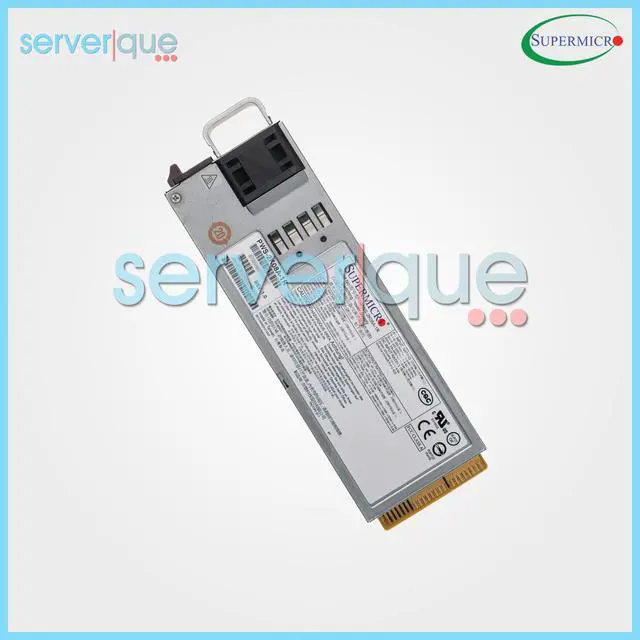 Alt view image 2 of 3 - PWS-2K08A-1R SuperMicro 2000W 80+ 1U Titanium Hot Plug Redundant Power Supply