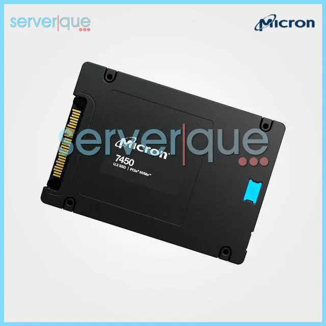 Alt view image 2 of 2 - Micron MTFDKCC960TFR 7450 PRO 960GB 2.5" U.3 15mm PCIe 4.0 x4 NVMe Internal SSD