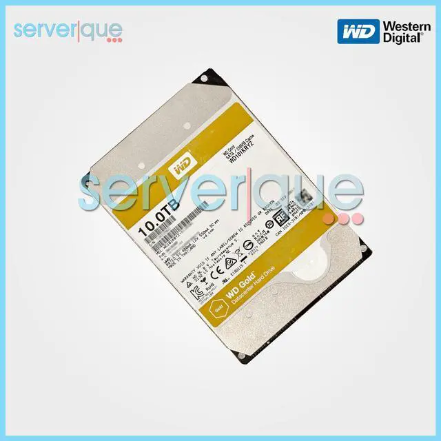 Alt view image 3 of 3 - Western Digital Gold WD101KRYZ 10TB 3.5" SATA 6Gbps 7200RPM 256MB Internal HDD