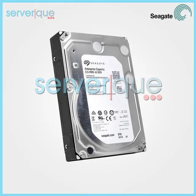 Main image of Seagate ST8000NM0105 8TB SATA 6Gbps 3.5" 256MB 7.2K SED Enterprise Hard Drive
