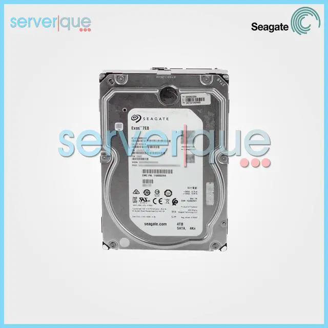 Main image of ST4000NM0085 Seagate EMC 118000294 4TB SATA 6Gbps 3.5" 128MB 7.2K Hard Drive