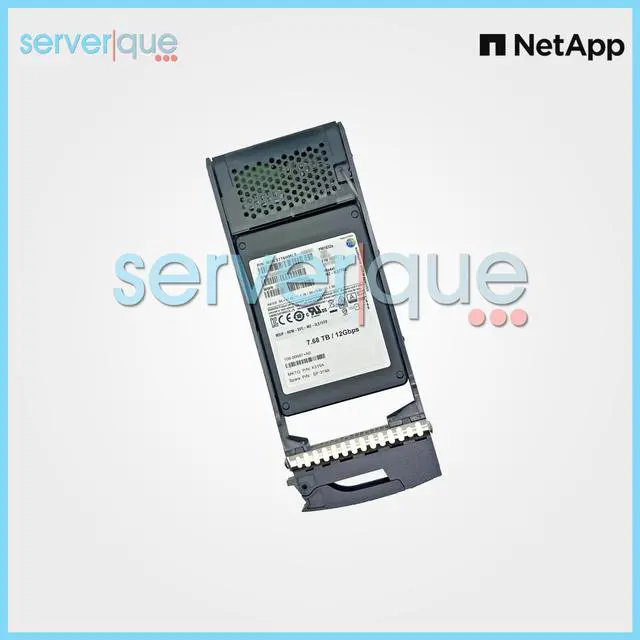 Alt view image 3 of 3 - X319A NetApp 7.6TB 12Gbps SAS 2.5" 108-00687 Internal Solid State Drive