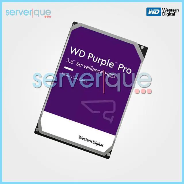 Alt view image 2 of 3 - WD122PURP WD Purple Pro Surveillance 12TB 7.2K 512MB SATA 6Gbps 3.5" Hard Drive