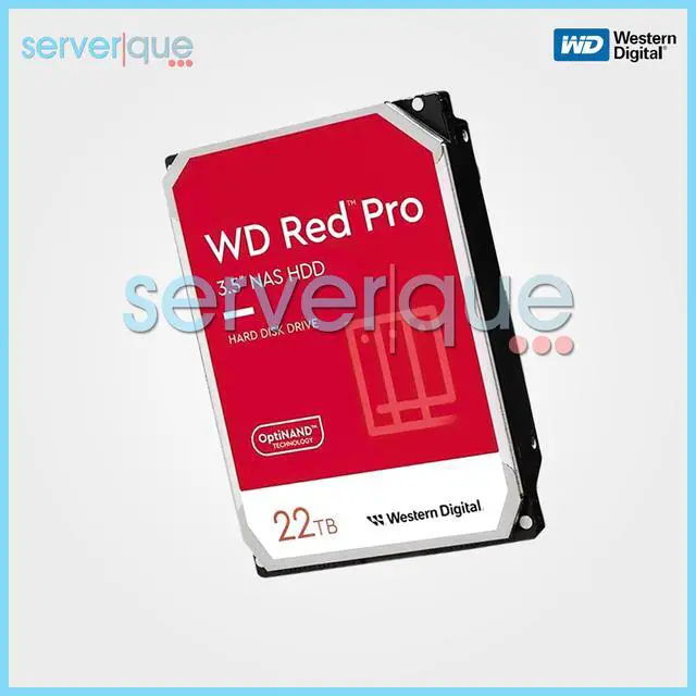 Alt view image 3 of 3 - WD221KFGX Western Digital Red Pro 22TB SATA 7.2K 6Gbps 3.5" Internal Hard Drive
