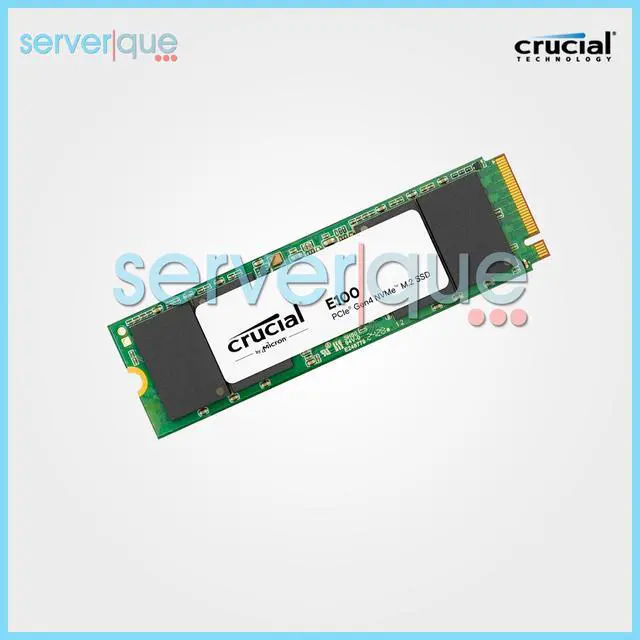 Alt view image 3 of 3 - CT1000E100SSD8 Crucial E100 1TB PCI Express x4 NVMe M.2 2280 Internal SSD