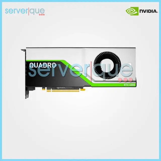 Main image of Dell NVIDIA Quadro RTX 6000 24GB GDDR6 PCIe 3.0 x16 GPU Video Graphics Card