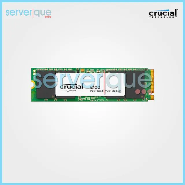 Main image of CT2000E100SSD8 Crucial E100 2TB PCI Express 4.0 Gen4 NVMe M.2 2280 Internal SSD