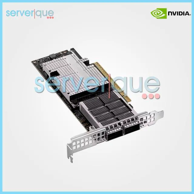Alt view image 3 of 3 - NVIDIA MCX755106AC-HEAT ConnectX-7 NDR200/200GBE QSFP112 Crypto Enabled Adapter