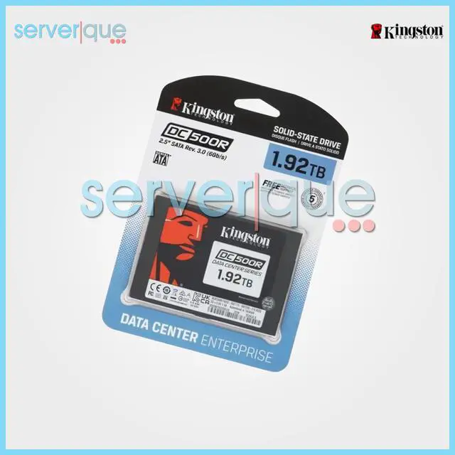 Alt view image 3 of 3 - Kingston SEDC500R/1920G DC500R 1.92TB 2.5" SATA 6Gbps Internal Solid State Drive