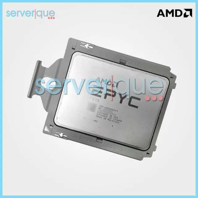 Alt view image 3 of 3 - 100-000000343 AMD EPYC 7V13 64-Core 2.45GHz 280W SP3 256MB "UNLOCKED" Processor