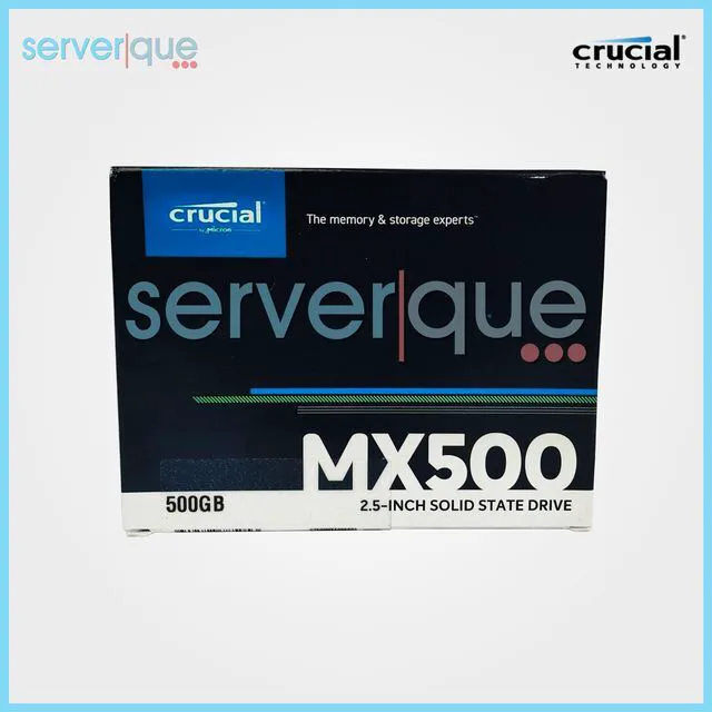 Main image of Crucial CT500MX500SSD1 MX500 500GB SATA 2.5" Internal Solid State Drive