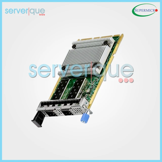 Alt view image 2 of 3 - SuperMicro AOC-A100G-m2CM ConnectX-6 Dx 100GbE AIOM 2Port QSFP28 Network Adapter