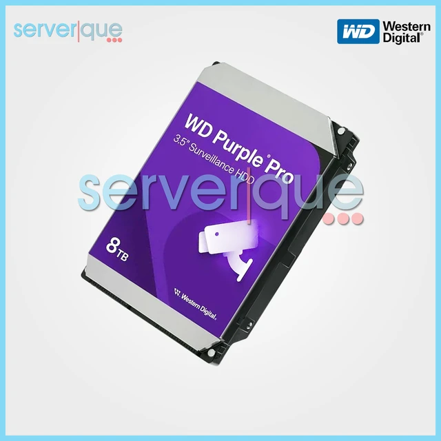 Alt view image 3 of 3 - WD8002PURP WD Purple Pro Surveillance 8TB 7.2K 256MB SATA 6Gbps 3.5" Hard Drive