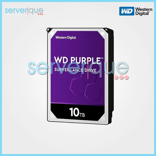 Main image of WD102PURP WD Purple Pro Surveillance 10TB 7.2K 512MB SATA 6Gbps 3.5" Hard Drive