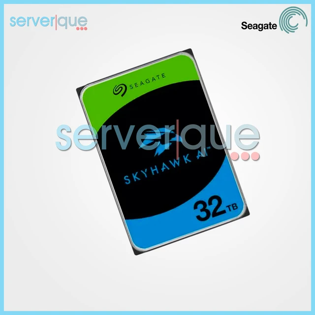 Alt view image 2 of 3 - Seagate ST32000VE000 SkyHawk AI 32TB 7200RPM 6Gbps SATA 512MB 3.5" Internal HDD