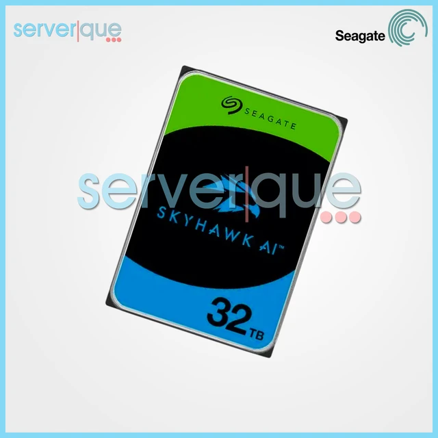 Alt view image 3 of 3 - Seagate ST32000VE000 SkyHawk AI 32TB 7200RPM 6Gbps SATA 512MB 3.5" Internal HDD