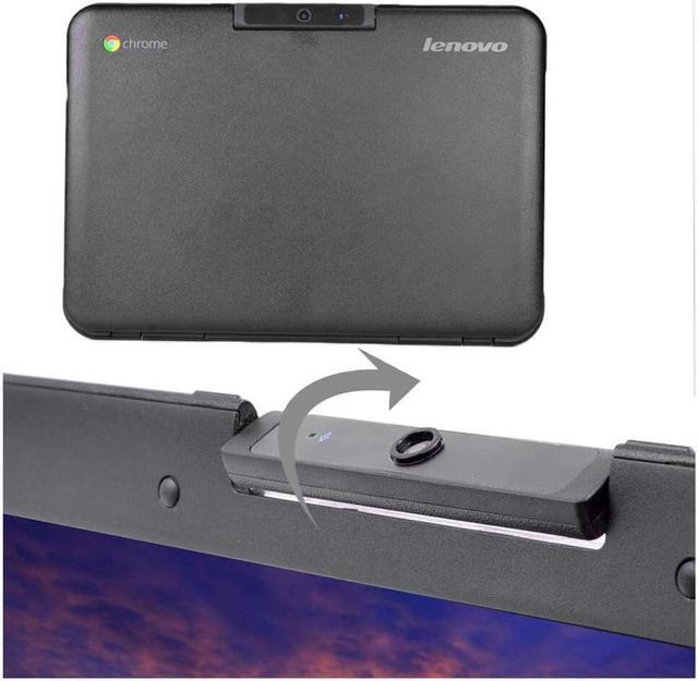 Alt view image 13 of 16 - Lenovo N21 Chromebook Laptop Computer, 11.6" High Definition Display, Intel Dual-Core, 4GB RAM, 16GB SSD, Chrome OS, WiFi