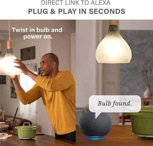 Alt view image 13 of 15 - Sengled Smart Light Bulbs, Color Changing Alexa Light Bulb Bluetooth Mesh, Smart