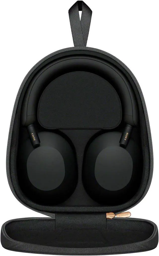 Alt view image 18 of 20 - Sony WH1000XM5B Noise-Canceling Over-Ear Headphones - Black