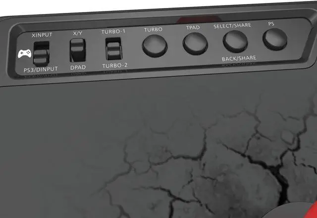 Alt view image 4 of 5 - Mayflash F500 Arcade Fight Stick For PS4/PS3/XBOX ONE/XBOX 360/PC/Android/Switch