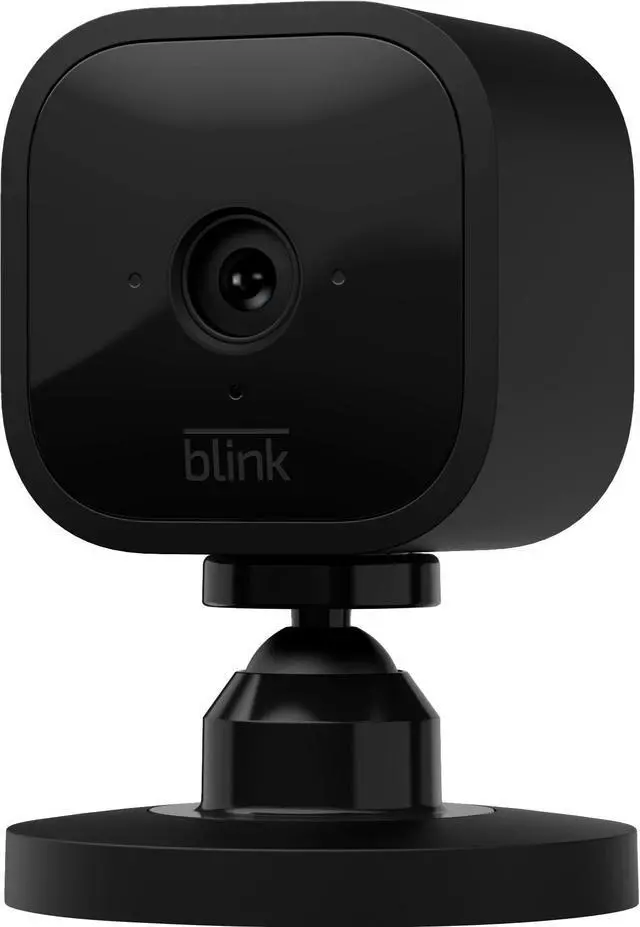 Alt view image 3 of 13 - Blink Mini - Compact indoor plug-in smart security camera, 1080p HD video, night vision, motion detection, two-way audio, easy set up, Works with Alexa - 1 camera (Black)