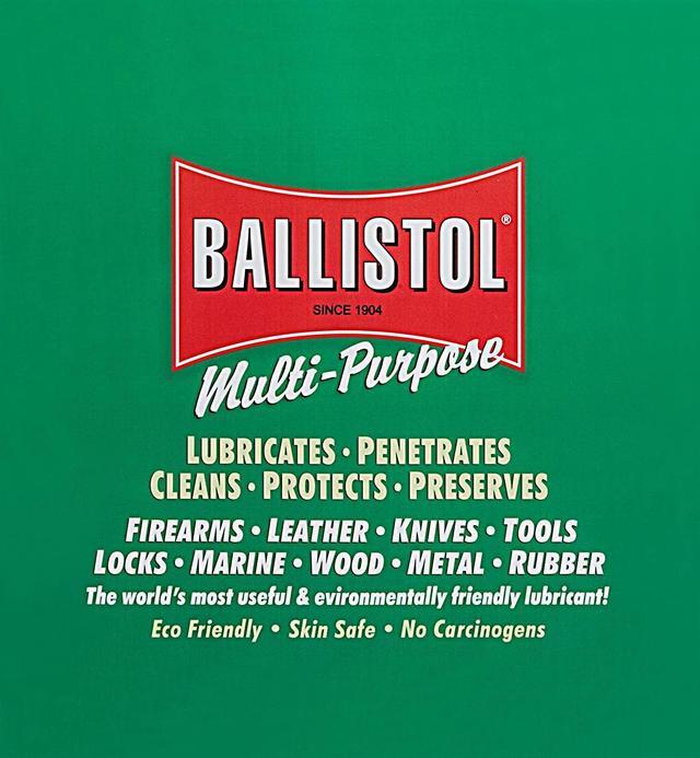 Alt view image 3 of 5 - 3 Pack Ballistol 1.5 oz Multi-Purpose Oil Lubricant Cleaner and Protectant for Wood, Metal, Rubber