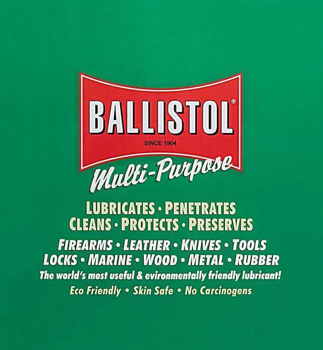 Alt view image 3 of 5 - 6 Pack Ballistol 1.5 oz Multi-Purpose Oil Lubricant Cleaner and Protectant for Wood, Metal, Rubber