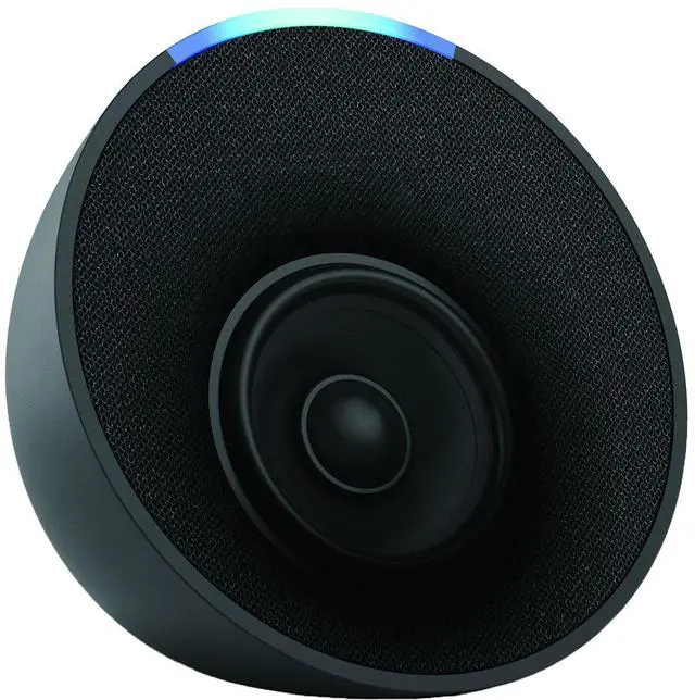 Alt view image 5 of 5 - Amazon - Echo Pop (1st Generation) Smart Speaker with Alexa - Charcoal